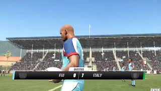 Rugby Challenge 4 gameplay Fiji 7s vs New Zealand 7s [upl. by Koenraad]