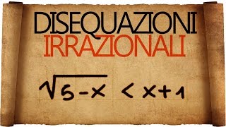 Disequazioni Irrazionali [upl. by Lacey]