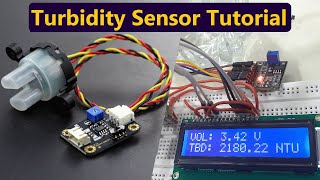 DIY Turbidity Meter using Arduino amp Analog Turbidity Sensor [upl. by Shandeigh]