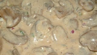 SAUCE CRÉMEUSE CHAMPIGNONS 🍄 EN 10 MINUTES CHRONO  👍 [upl. by Valina]