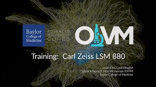 Training Carl Zeiss LSM 880 Confocal Microscope [upl. by Keel219]