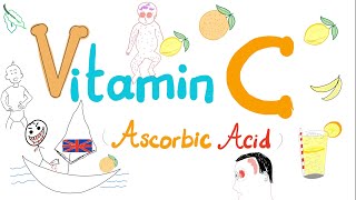 Vitamin C 🍋 🍊 amp Scurvy  Most COMPREHENSIVE Explanation [upl. by Yrellam]