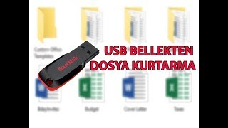 USB bellekten dosya kurtarma programsız [upl. by Ydnik]