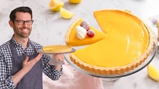 Classic Lemon Tart Recipe [upl. by Nelram]