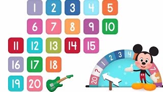 Learn Numbers Disney Buddies 123s  Kids Counting Numbers 1 to 20 by Disney [upl. by Price]