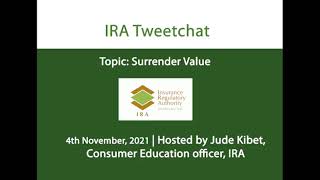 IRA Webinar Understanding Surrender Value [upl. by Ossie]