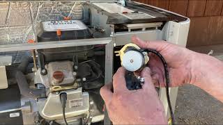 Generac Generator Stepper Motor Install [upl. by Caughey]