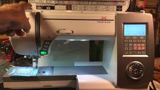 Janome Memory Craft 8900 QCP Horizon Review [upl. by Gaskill432]