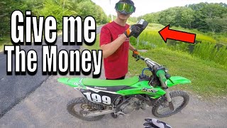 Buying A Dirt Bike From Thief [upl. by Annaiel]