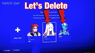 PS4 How to Delete User Accounts REMOVE EX GF or BF 2020 Tutorial [upl. by Durrace449]