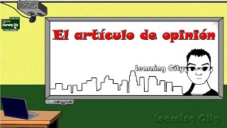 El artículo de opinión [upl. by Nnyleve]