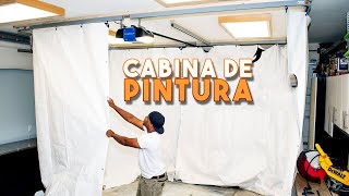 Cómo hacer una CABINA DE PINTURA Configuración fácil [upl. by Osugi374]