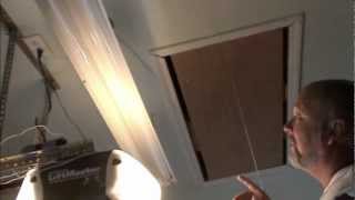 HOW TO REPLACE A FLUORESCENT LIGHT FIXTURE [upl. by Perice]