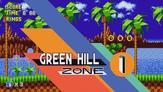 Sonic Mania  Green Hill Zone All Acts  Boss [upl. by Gwendolin524]