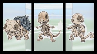 Skeletons of 151 Pokemons Best Pokemon [upl. by Anotyal]