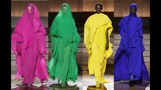 Issey Miyake Fall Winter 2024 [upl. by Nylhtac]