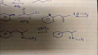 Synthesis of Methamphetamine [upl. by Stewart240]