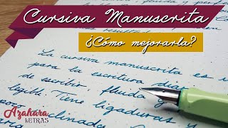 ✍️ 5 Pasos para Mejorar la Cursiva Manuscrita [upl. by Mcgruter]