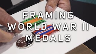 Framing Military Medals [upl. by Akkim951]