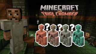 Minecraft 121 Copper Golem Addition [upl. by Lynd]