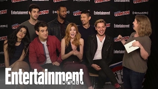 Shadowhunters Cast Talks Season 2 At NYCC 2016  Entertainment Weekly [upl. by Storm87]