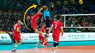 200 IQ Volleyball  Smartest Plays In Volleyball [upl. by Scheck]