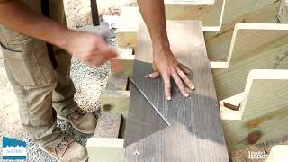 How to Build Deck Stairs  Family Handyman [upl. by Otnicaj]