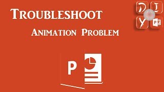 How to solve PowerPoint animation cant play in slideshow [upl. by Venterea65]