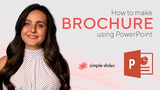 How to Make a Brochure using PowerPoint [upl. by Nevar892]