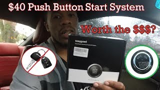 Aftermarket Push Button Start Review  Install Easyguard [upl. by Nirot]