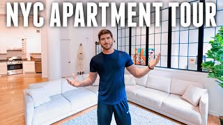 NYC APARTMENT TOUR  Inside My Industrial SoHo Loft [upl. by Wilfred27]