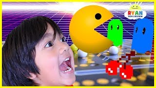 Ryan Plays Vintage Pac Man Board Game [upl. by Ialokin]