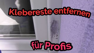 Klebereste entfernen für Profis  Remove adhesive residue [upl. by Lefty]