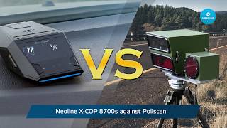 X COP 8700s vs Poliscan [upl. by Annahs777]