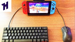 How to Hook up A keyboard and mouse too Nintendo switch [upl. by Magocsi374]