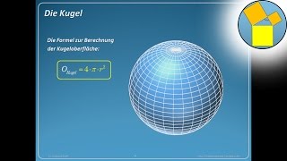 Kugel  Oberfläche  Geometrie  Rueff [upl. by Bentley]