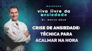 CRISE DE ANSIEDADE técnica para acalmar na hora [upl. by Neveda905]