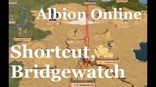 Albion Online  Caerleon to Bridgewatch fast almost safely [upl. by Sila]