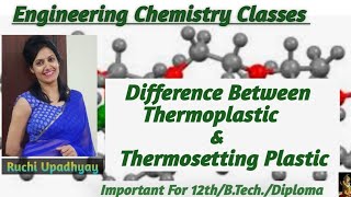 Difference Between Thermoplastic And Thermosetting Polymers [upl. by Raseac]