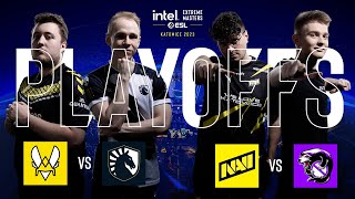 IEM Katowice 2023  Quarterfinal FULL SHOW [upl. by Nairadas148]