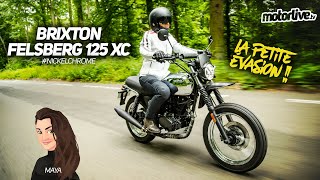 BRIXTON FELSBERG 125 XC 2021  TEST MOTORLIVE [upl. by Beulah522]