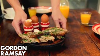 Boiled Eggs With Anchovy Soldiers By Gordon Ramsay [upl. by Vincenta]