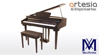 Artesia AG30 Micro Grand Digital Piano Deluxe Bundle [upl. by Goles]