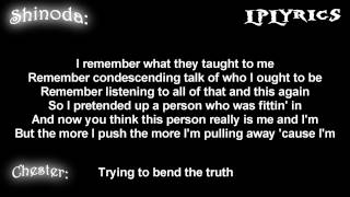 Linkin Park  Lying From You Lyrics on sreen HD [upl. by Neetsirhc]