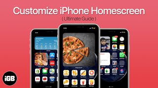 How to Customize iPhone Home Screen in iOS 1415 Ultimate Guide [upl. by Madonia]