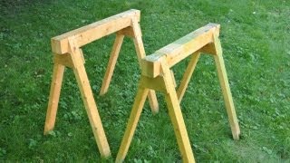 Building sawhorses [upl. by Coward]