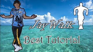 HOW TO JAYWALK DANCE TUTORIAL EASY STEP BY STEP  Fortnite [upl. by Nerahs]