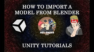 How to IMPORT a model from BLENDER into UNITY [upl. by Inod]