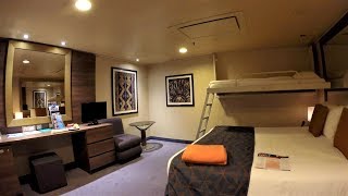 MSC Divina Interior Stateroom Cabin Tour 4K [upl. by Delos691]