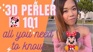 3D Perler 101  ALL YOU NEED TO KNOW TO Build [upl. by Kcir]